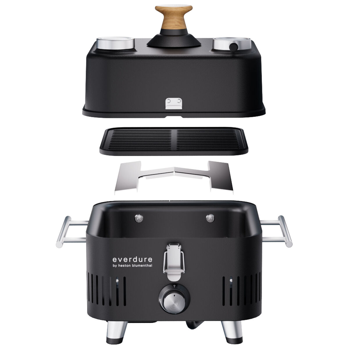 Everdure Cube Proflame 360 Gasgrill, sort