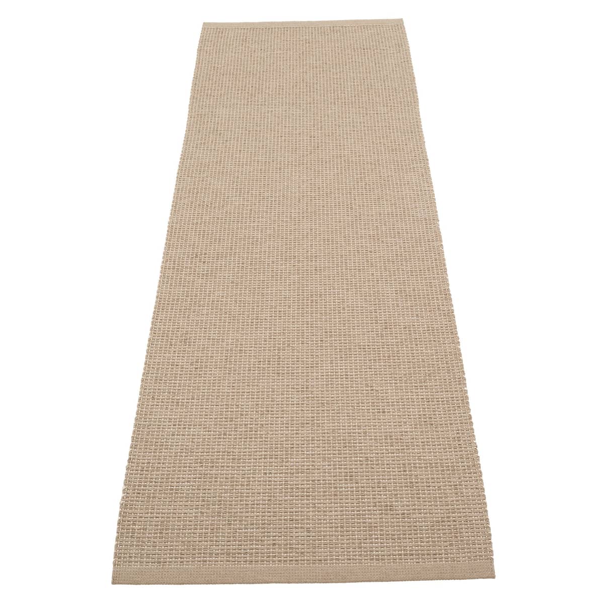 Emm gulvtæppe 240x70 cm, potato/beige
