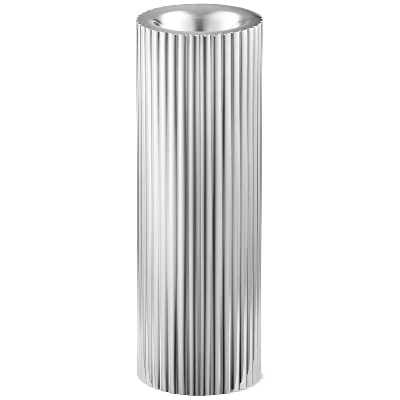 Bernadotte fyrfadsstage, rustfrit stål, 14 cm.