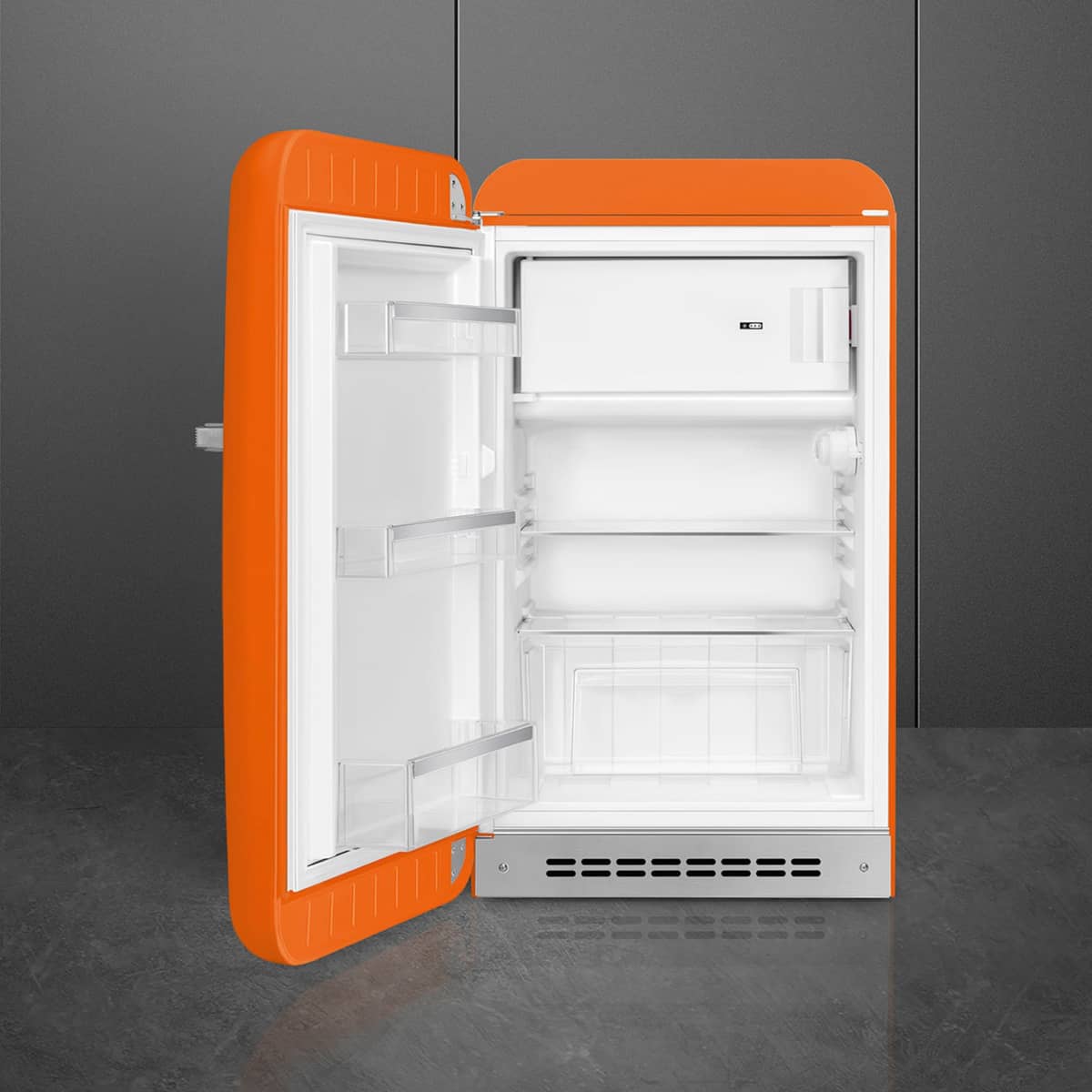 FAB10LBL6 køleskab med fryseboks, orange