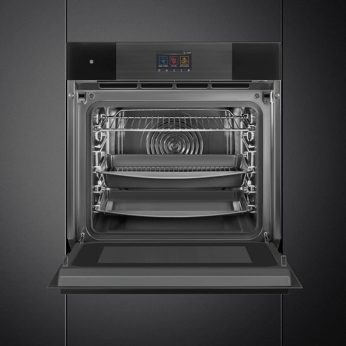 SO6104APB3 Linea integreret ovn 60 cm, sort