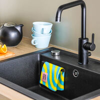 Disktraseholder med magnet, svart