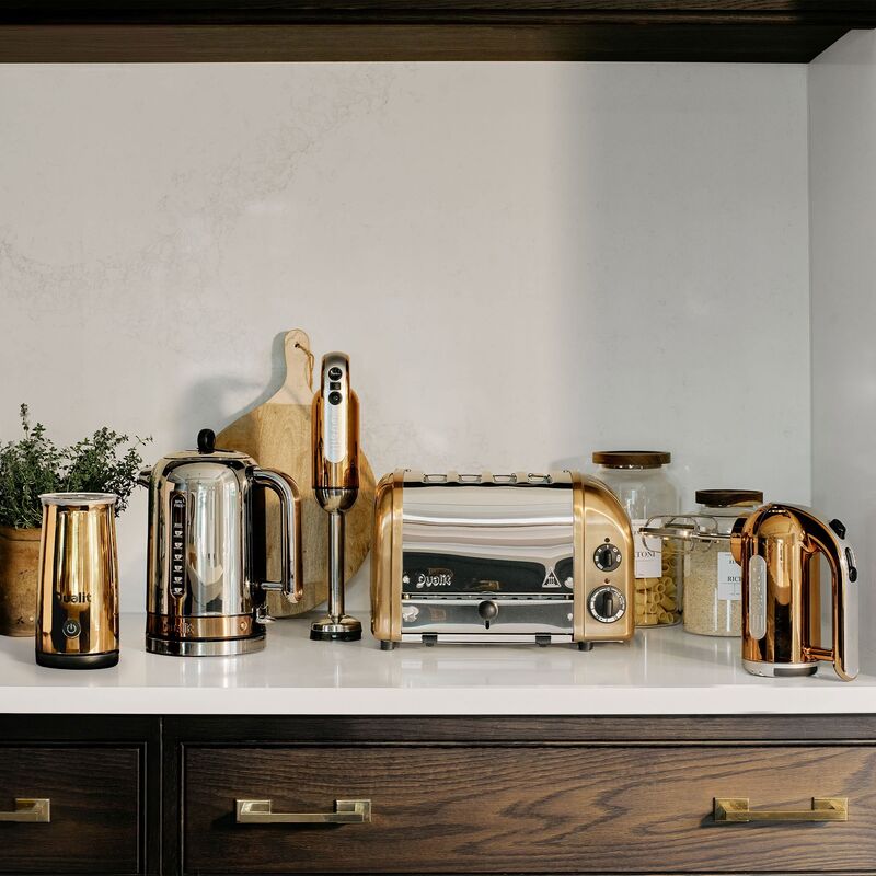 New Edition stavblender med tilbehør, kobber