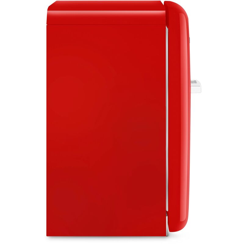 FAB10ROR6 kylskåp med frysfack, röd