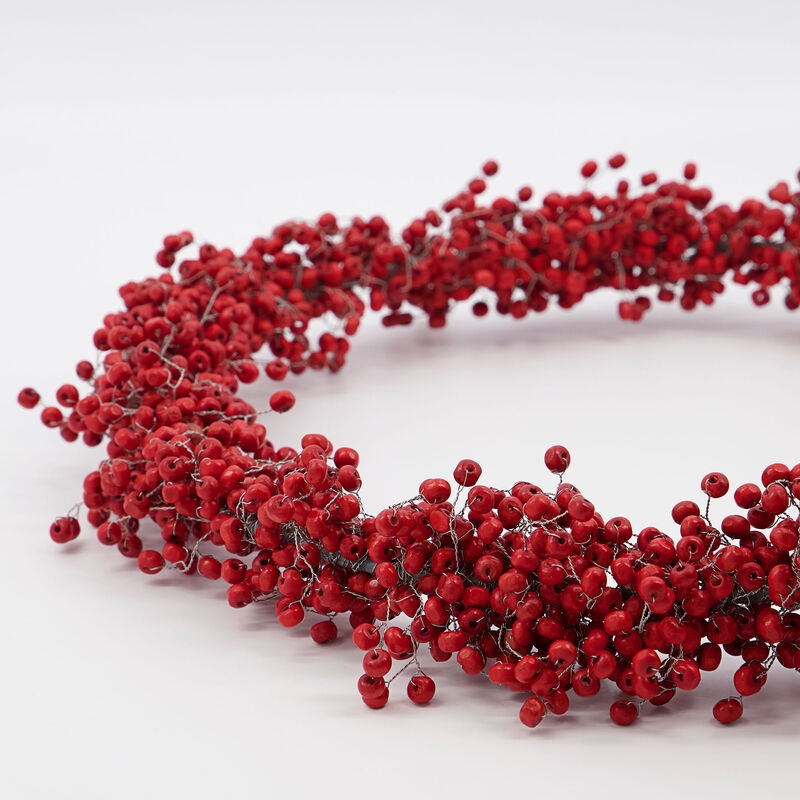 Joulukranssi 33 cm, punainen