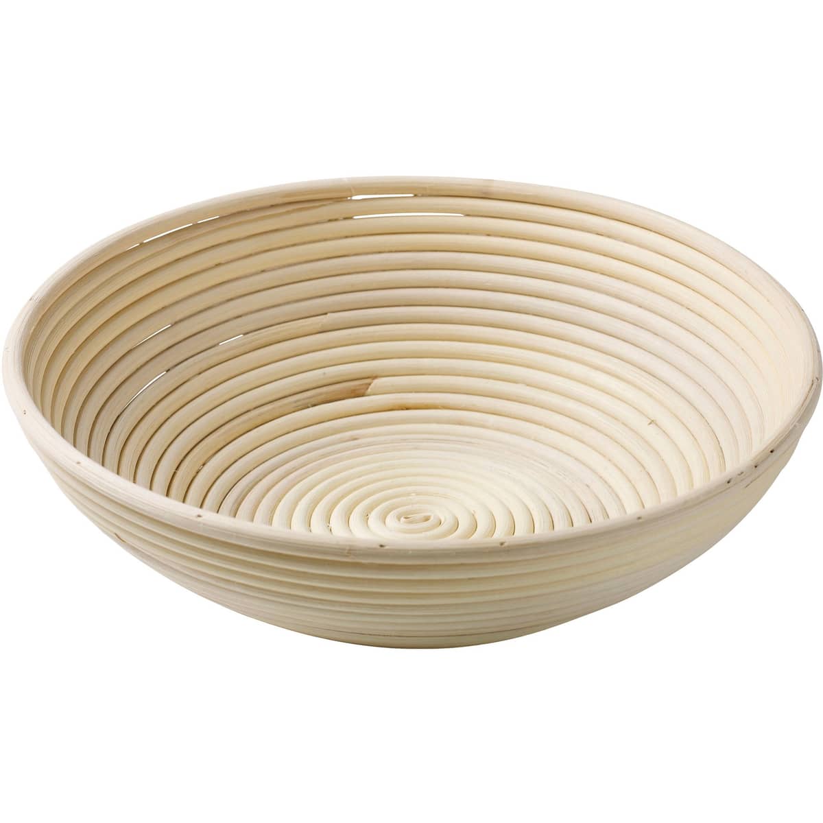 Hævekurv Rund 25 cm. Rattan