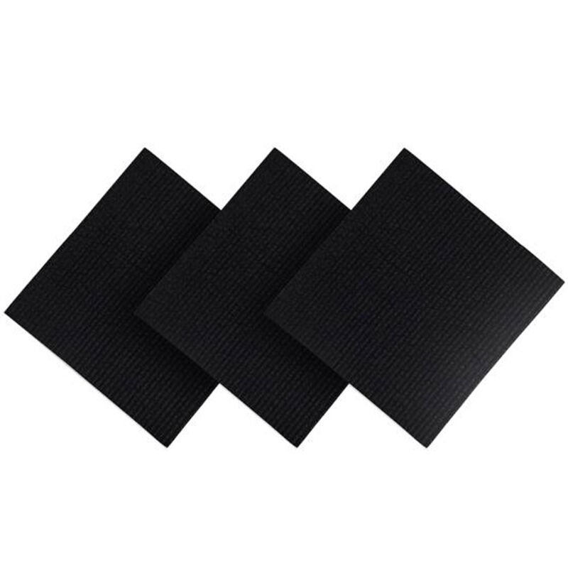 Tiskirätti 3-pakkaus, musta