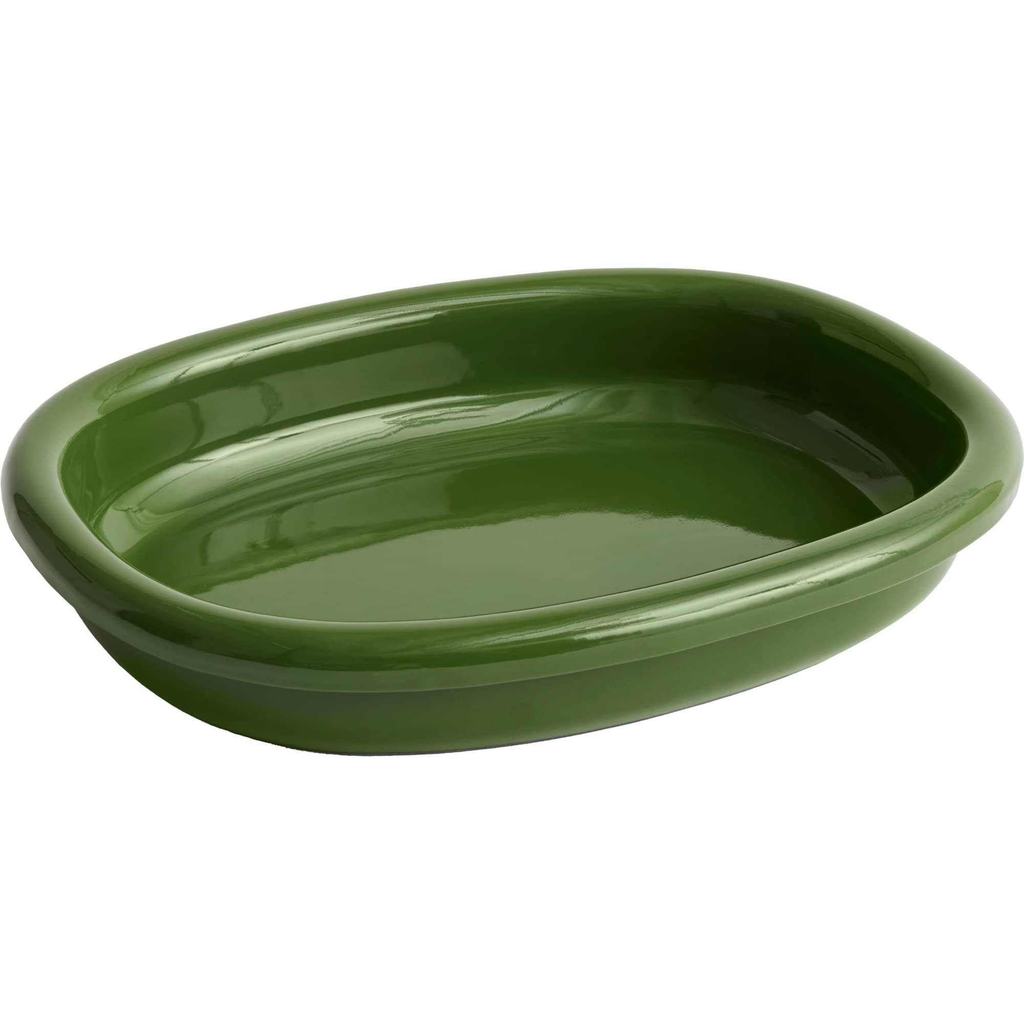 Produktfoto för HAY Barro oval tallrik large, grön