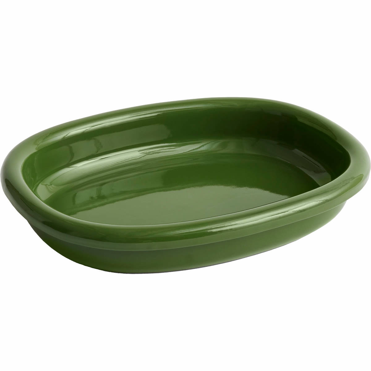 Barro ovaali lautanen large, vihreä