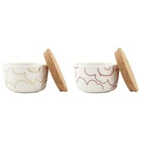 Piirto Unikko skål 2,5 dl 2-pack