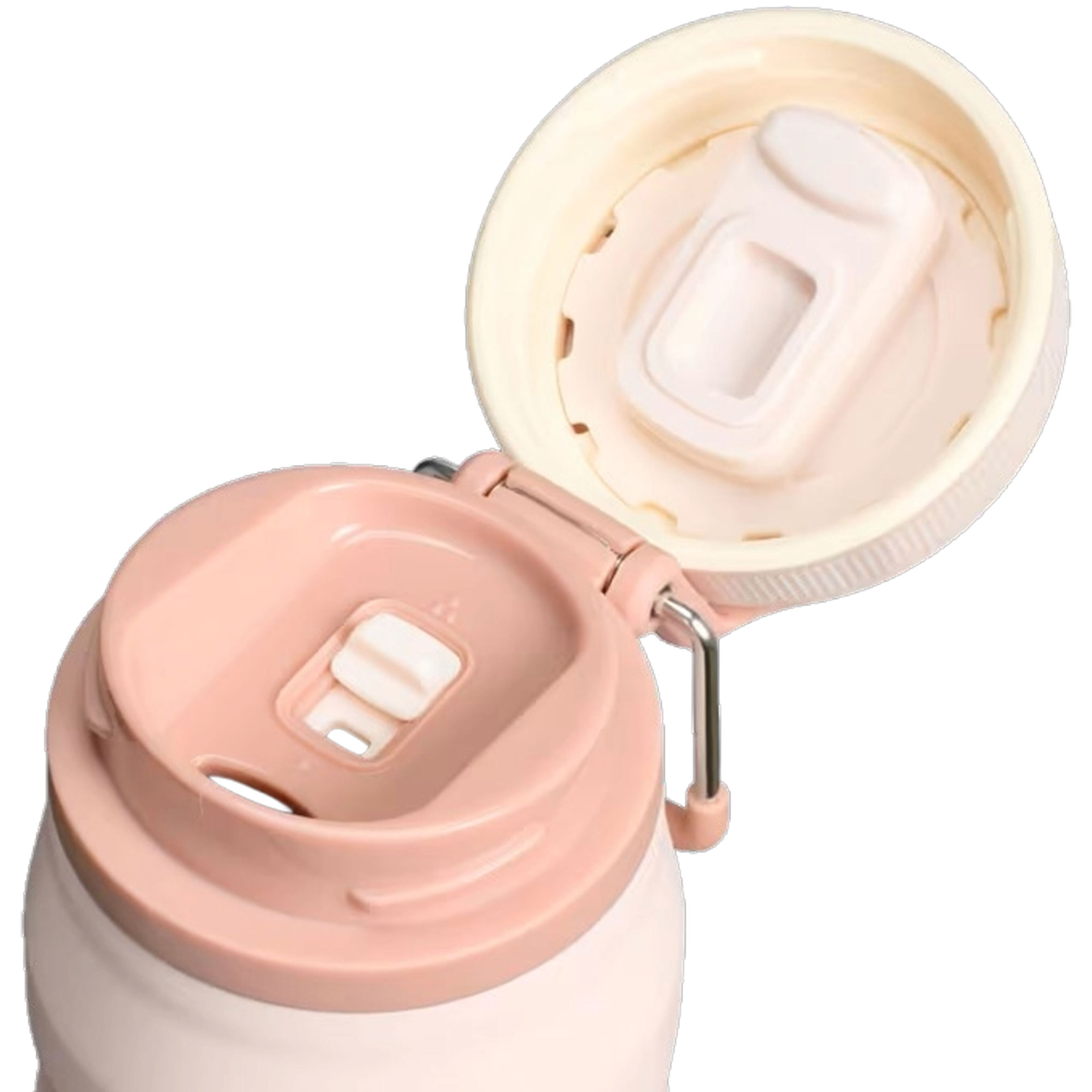 Iceflow Twist Flip termospullo 0,7 litraa, rose quartz