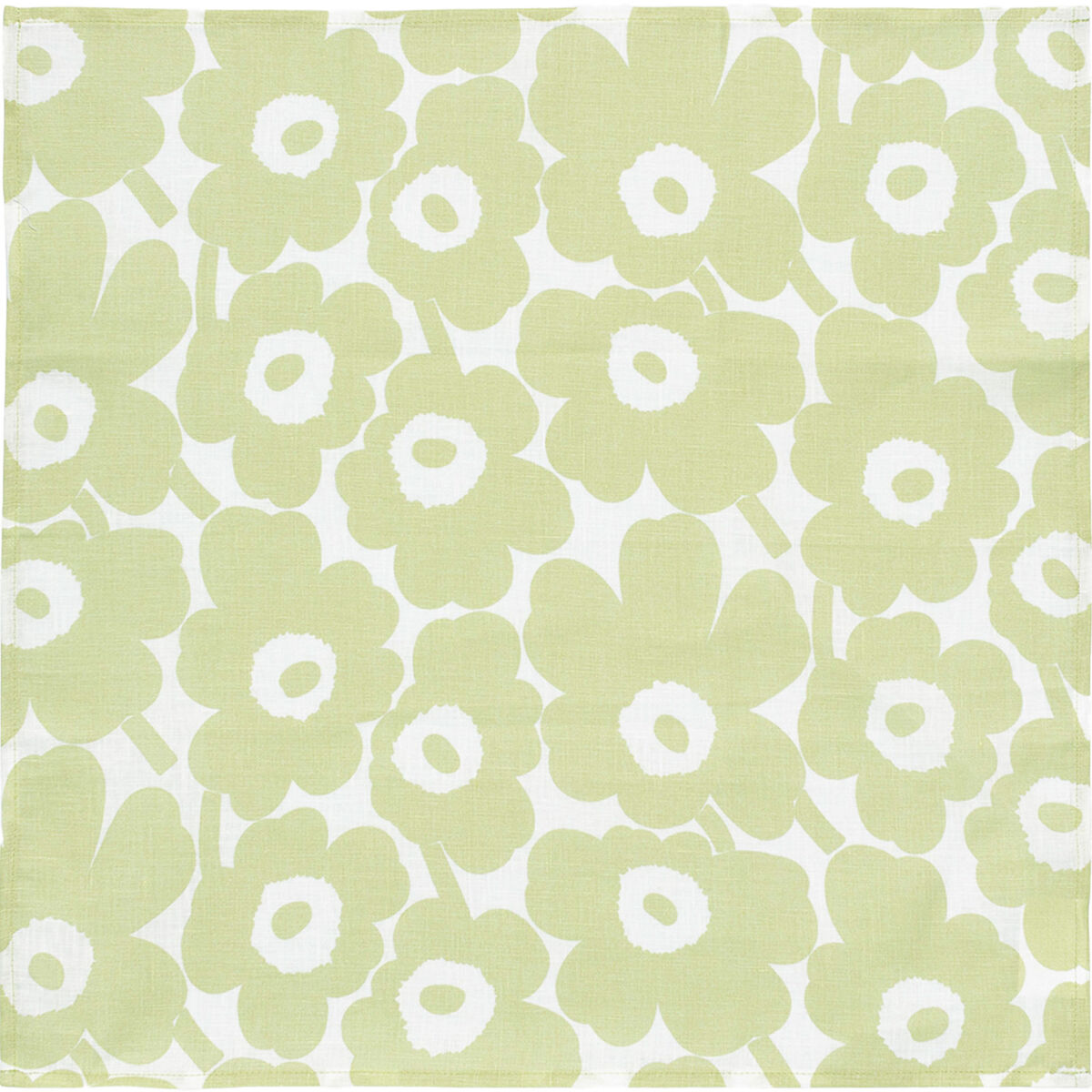 Mini Unikko serviet, pære/hvid