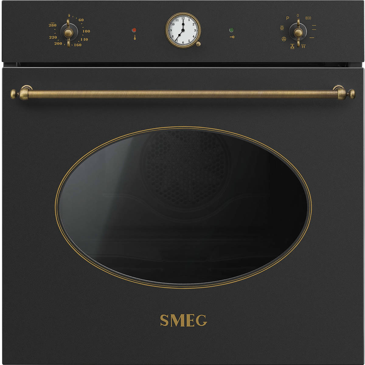 60cm Colonial Multifunktionsovn m. Pyrolyse, Antracit