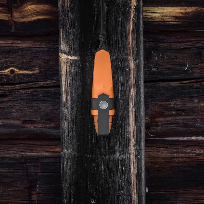 Eldris med tennstål-kit (S), burnt orange