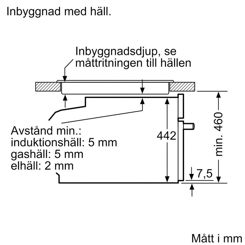 CM724G1B1 iQ700 kompaktugn/mikro, svart