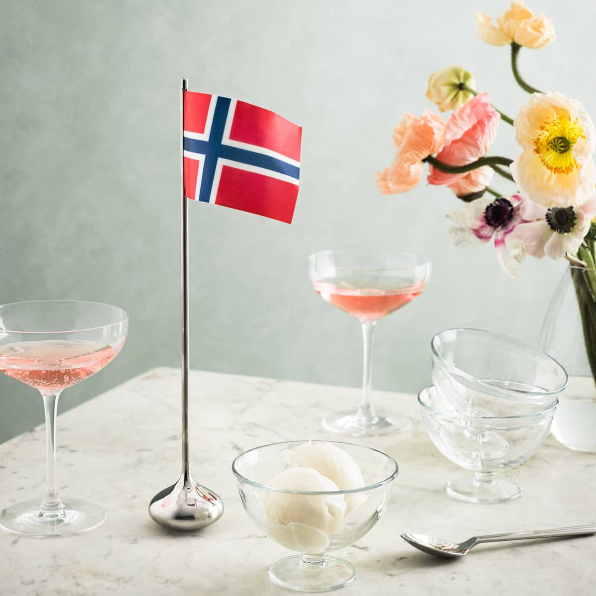 Bordflag norsk