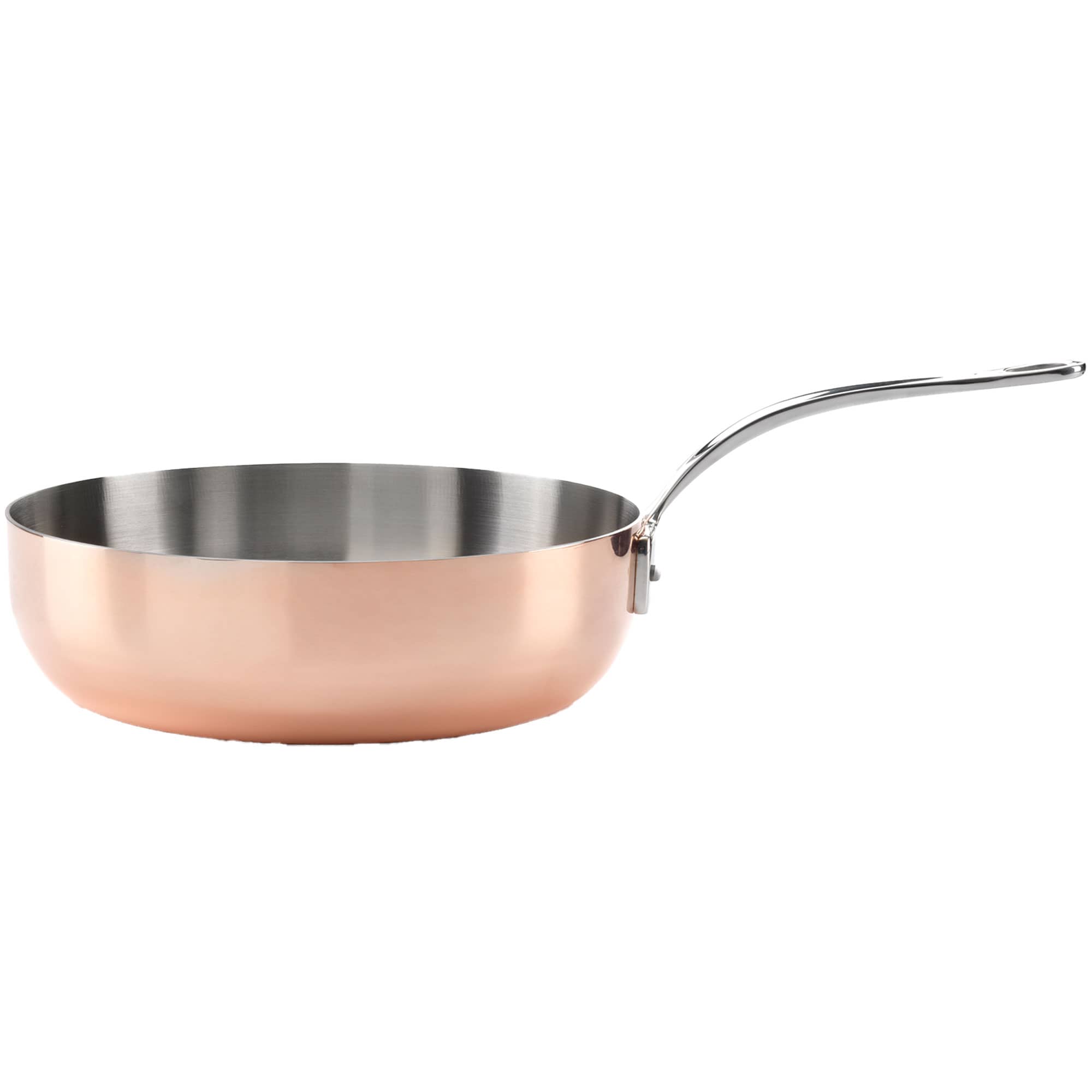 Samuel Groves Traktørpanne 24 cm, kobber