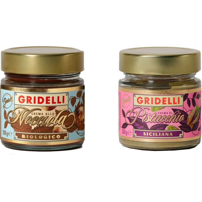 Pistacie- og hasselnøddecreme