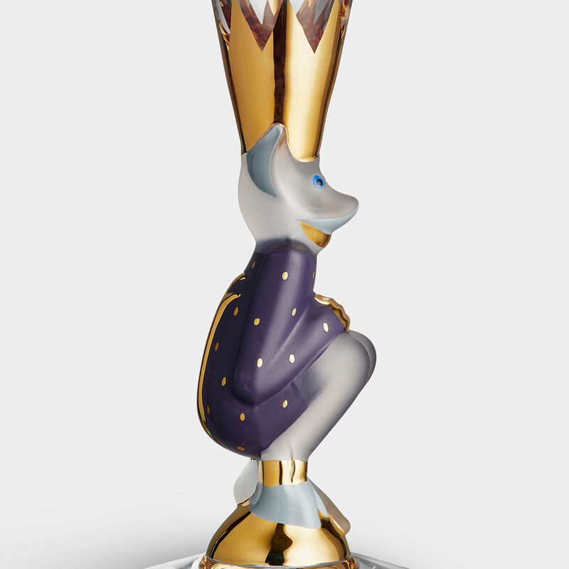 champagne-glas, 19 cl, lila