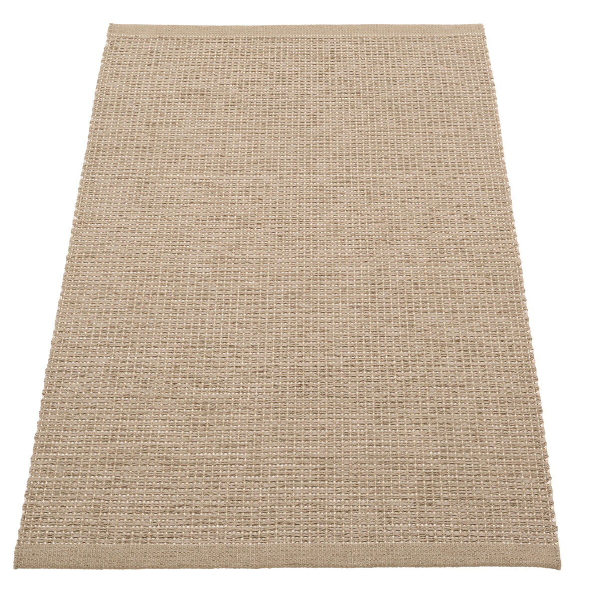 Emm gulvtæppe 120x70 cm, potato/beige