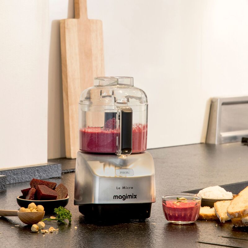 Minihakker 0,83 liter, mat krom