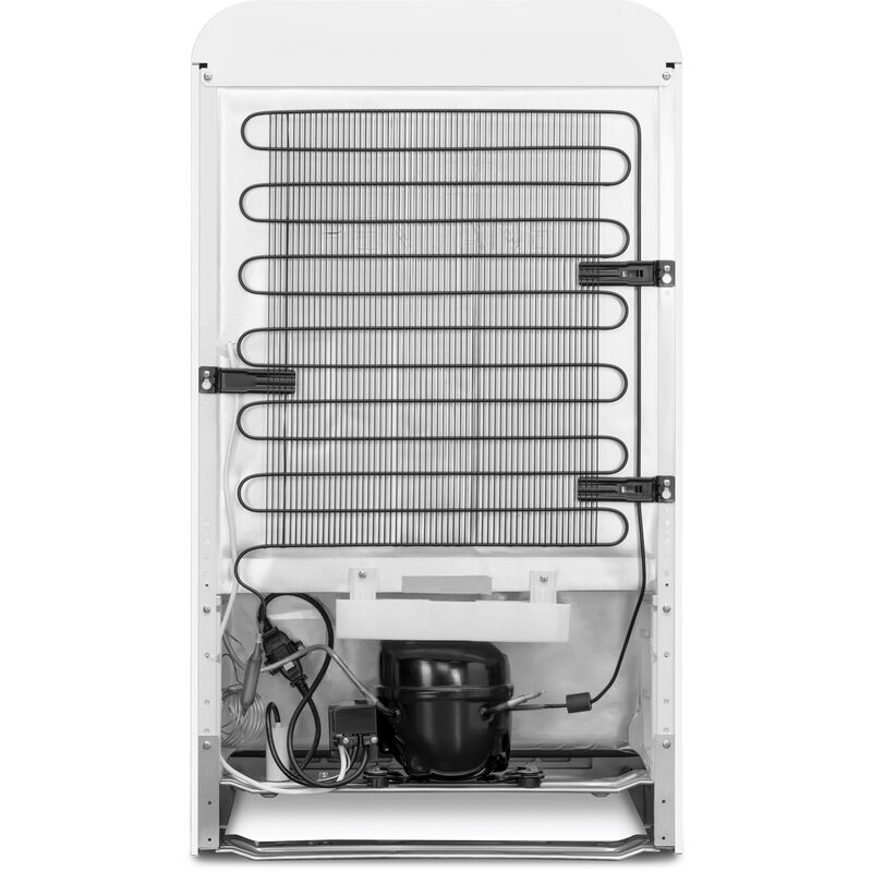 FAB10ROR6 kylskåp med frysfack, vit