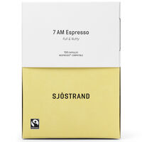 7 AM Espresso kaffekapsler 100-pakning