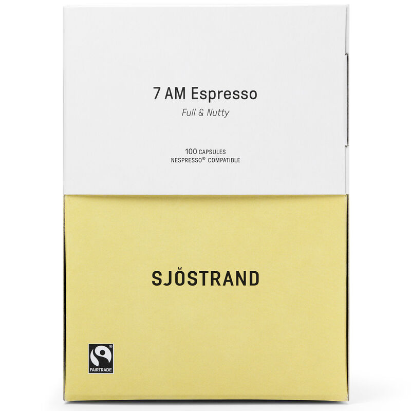 7 AM Espresso kaffekapsler 100-pakning