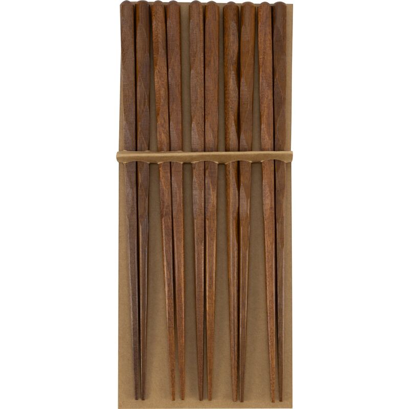 ätpinnar 5 par, akaciaträ