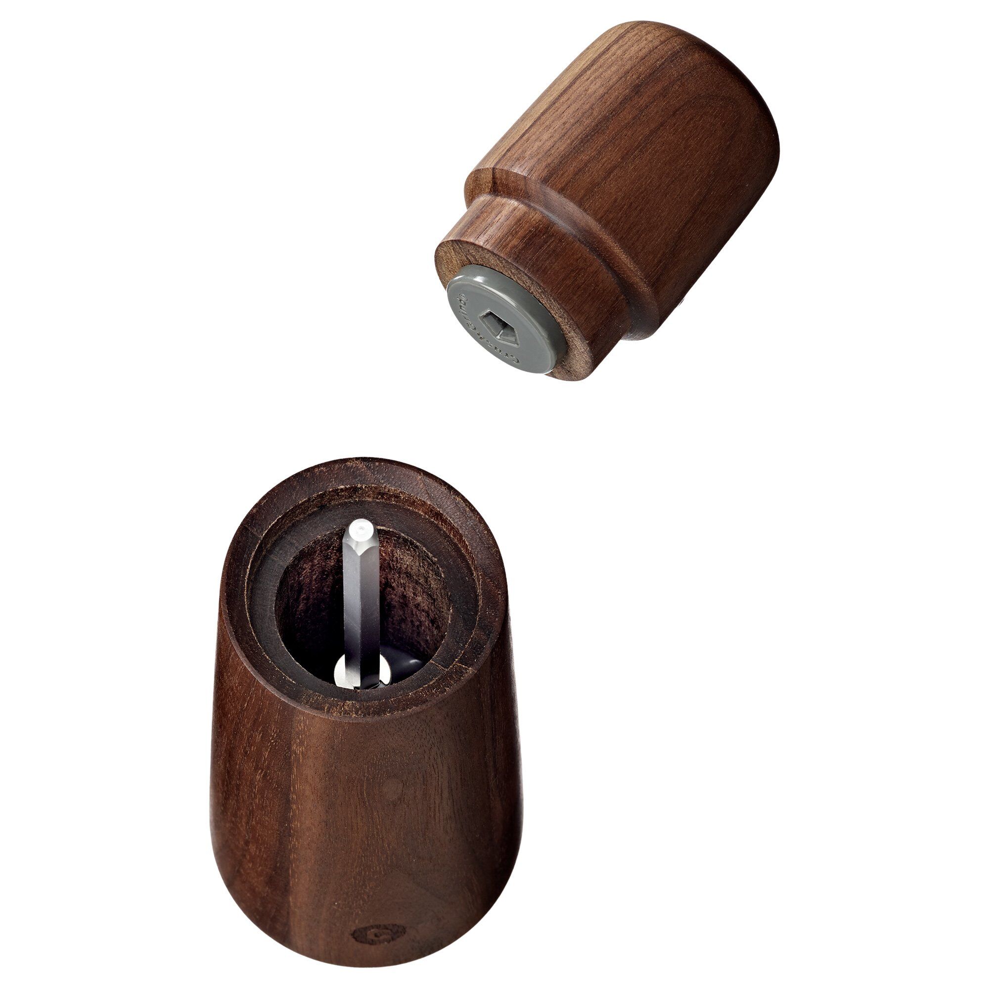 Alternativ bild 1 för CrushGrind® Stockholm salt- och pepparkvarn, 11 cm, valnöt