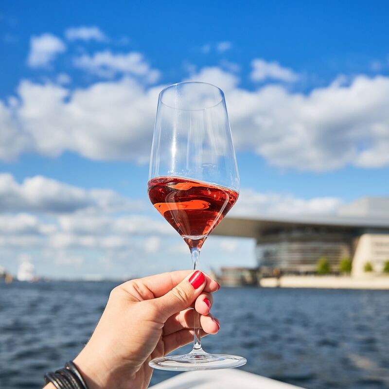 Valkoviinilasi 400 ml. 2 kpl