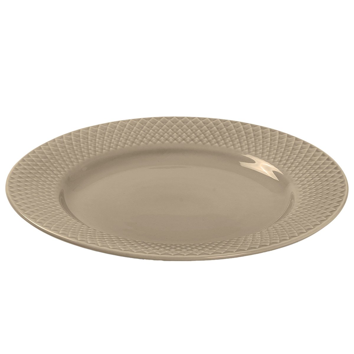 Rhombe Earth aamiaislautanen 23 cm, clay