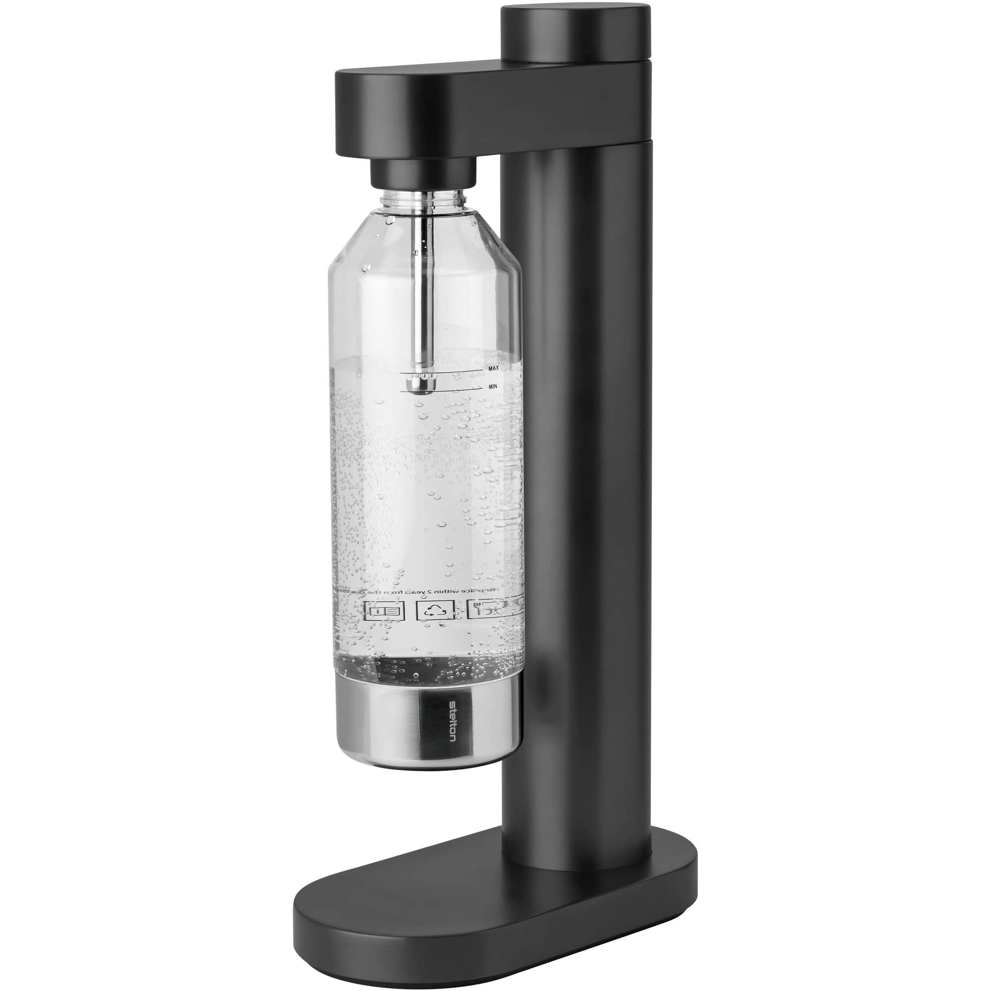 Brus kulsyremaskine, black metallic