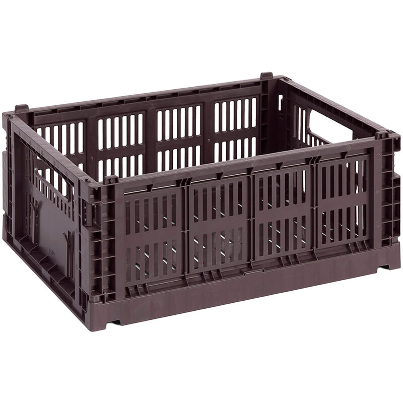 HAY Colour Crate Medium säilytyslaatikko, bordeaux