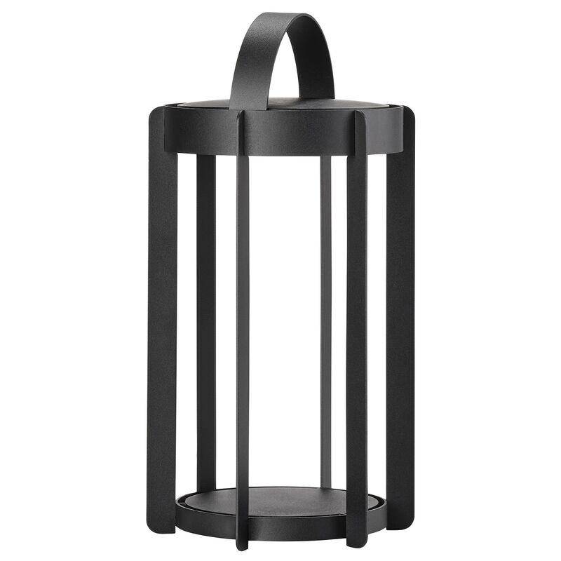 Firefly LED-lanterne, svart aluminium