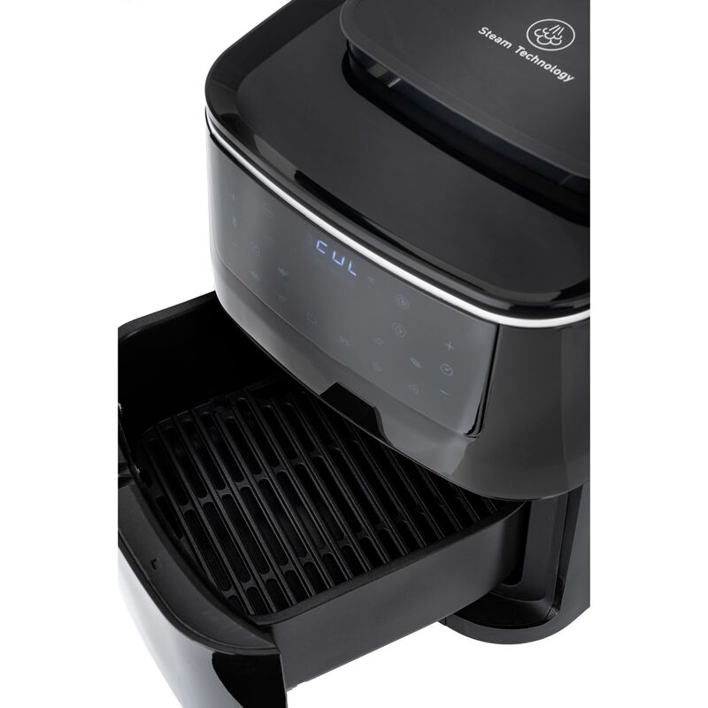 Easy Fry 3in1 Steam+ -airfryer, musta