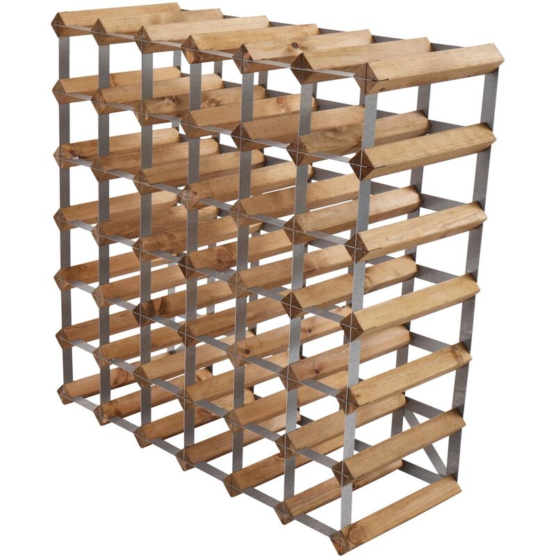 Vinreol Saml-Selv Lys Eg 42 flasker 