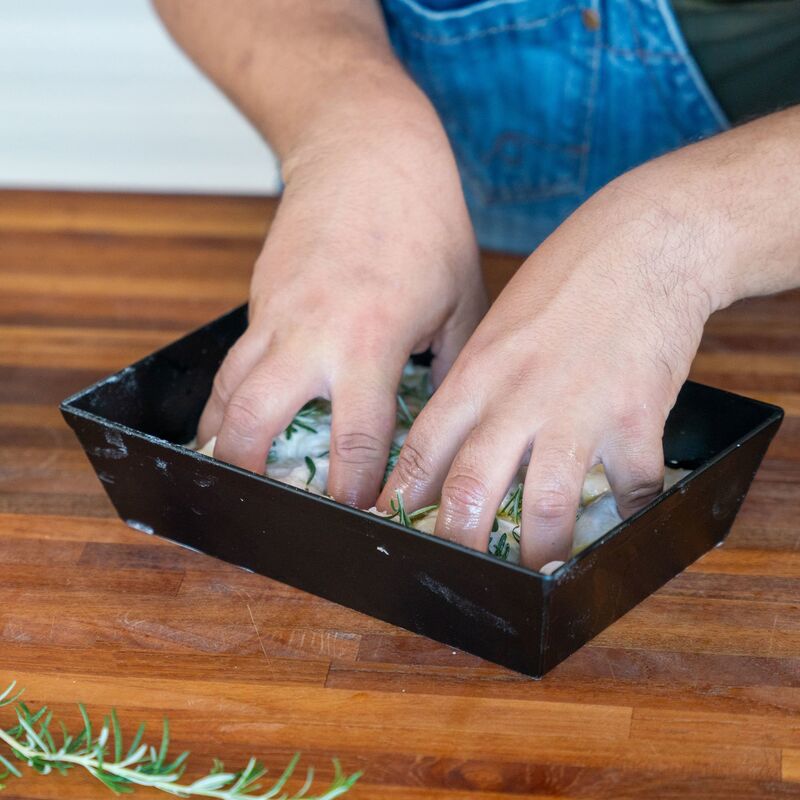 Detroit-Style pizzapanna small 24 x 17 cm