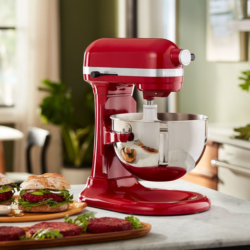 Köksmaskin med lyftarm 5,2 liter, röd