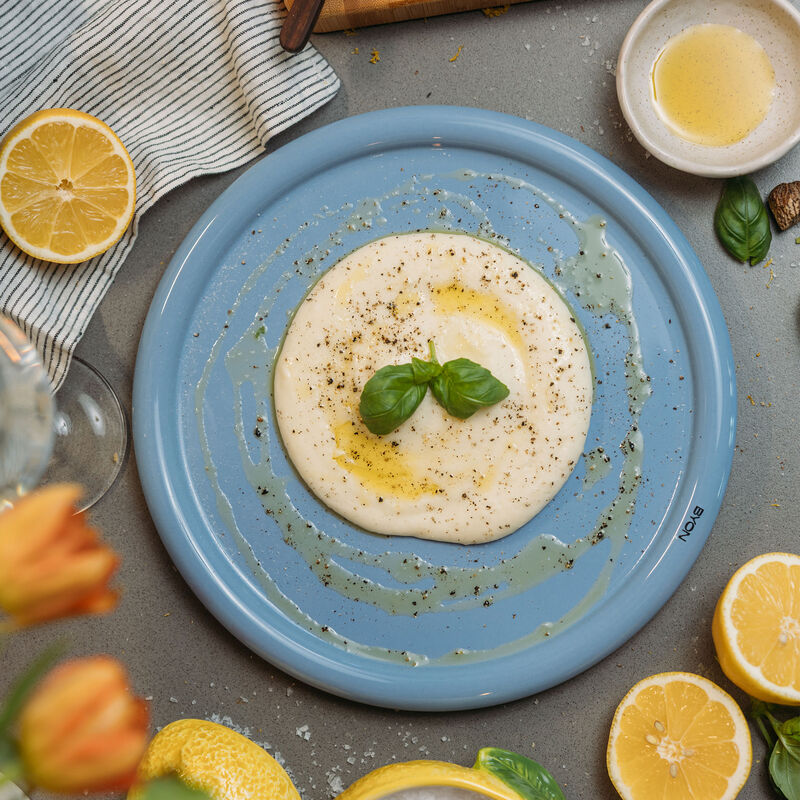 Porto tallrik, ljusblå