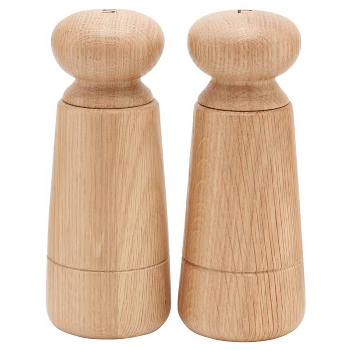 Wardha salt- och pepparkvarn, ek