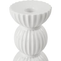 Tura värmeljusstake, 14 cm, vit