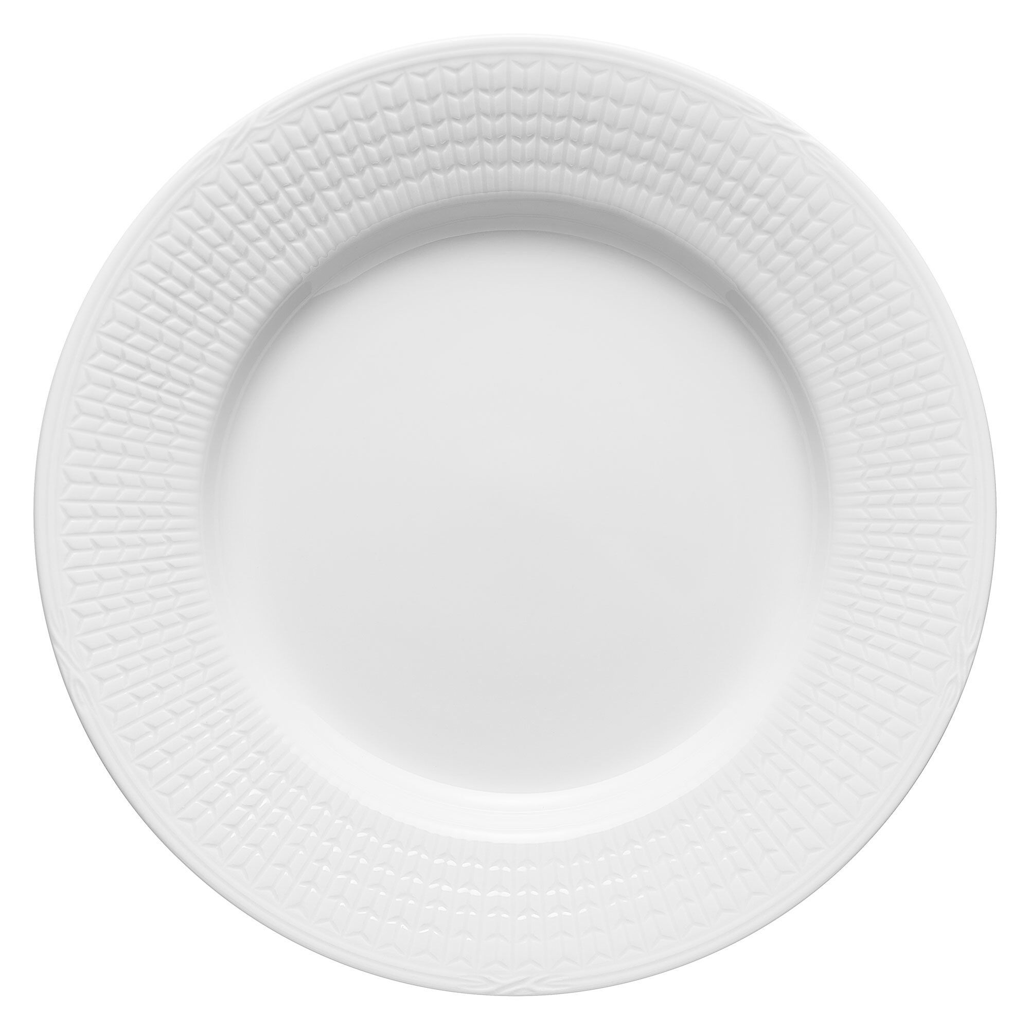 Swedish Grace Tallrik 24 cm, snö