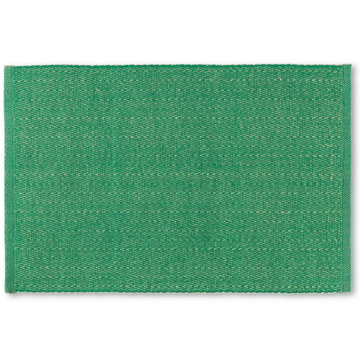 Herringbone dækkeserviet, grøn