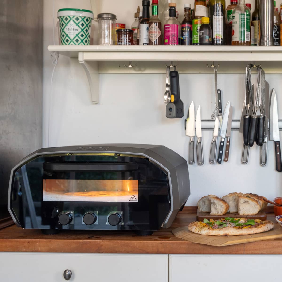Volt 12 elektrisk pizzaugn