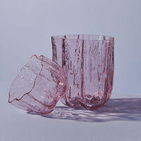 Crackle vase 12,1 cm, rosa