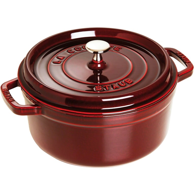 Pyöreä kattila 24 cm 3,8 L, granaattiomena