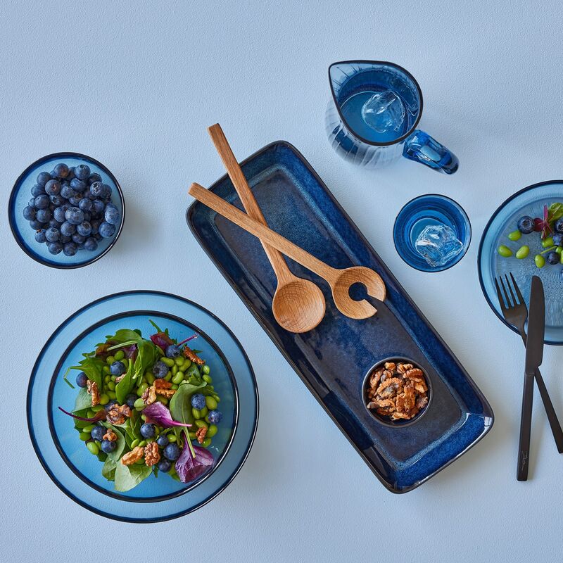 salladsskål 24 cm, blå