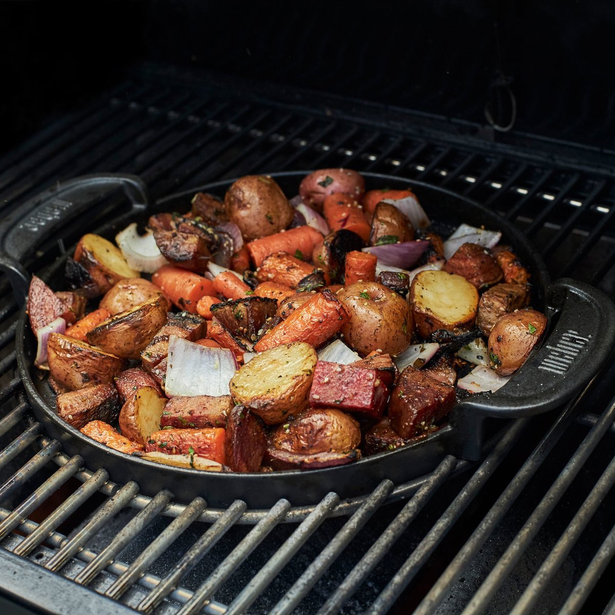 Original Gourmet BBQ System Støpejernsfat