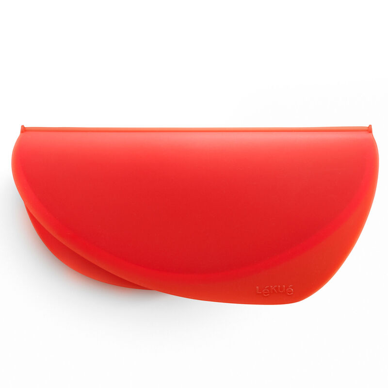 Omelettform för mikrovågsugn, röd
